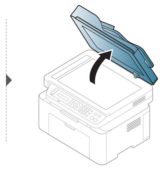 SAMSUNG XPRESS SL-M2078W - Bourrage du papier d'origine dans le scanner - 5