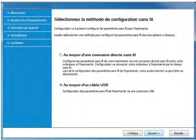 SAMSUNG SL-C430W - Configuration du réseau sans fil - 1