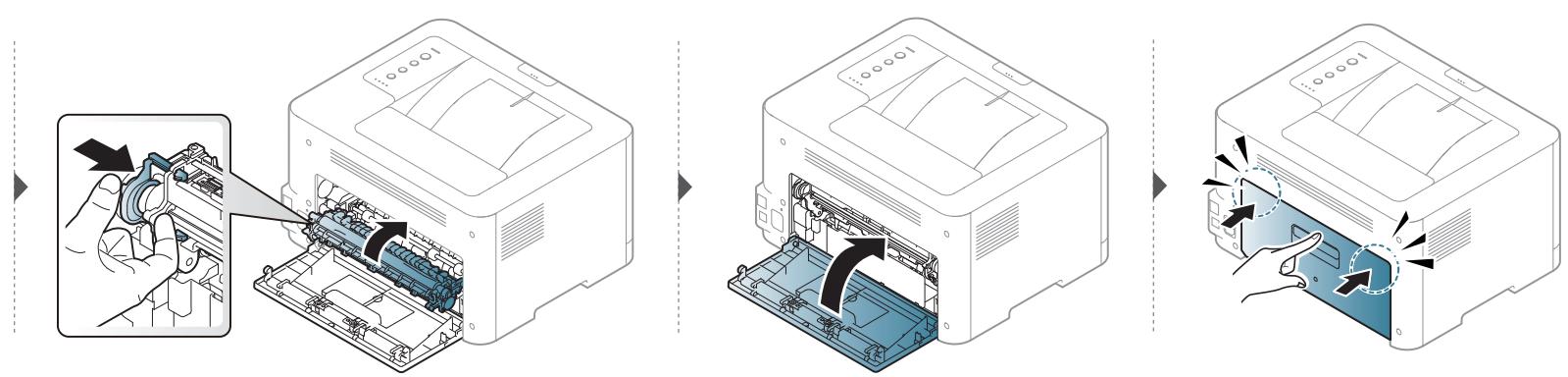 SAMSUNG SL-C430W - Résolution des bourrages papier - 3