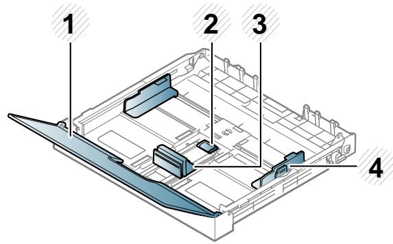 SAMSUNG SL-C430W - Vue d'ensemble du bac - 1