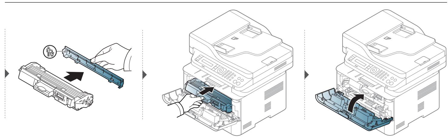 SAMSUNG SL-M2675F - Remplacement de la cartouche de toner - 2