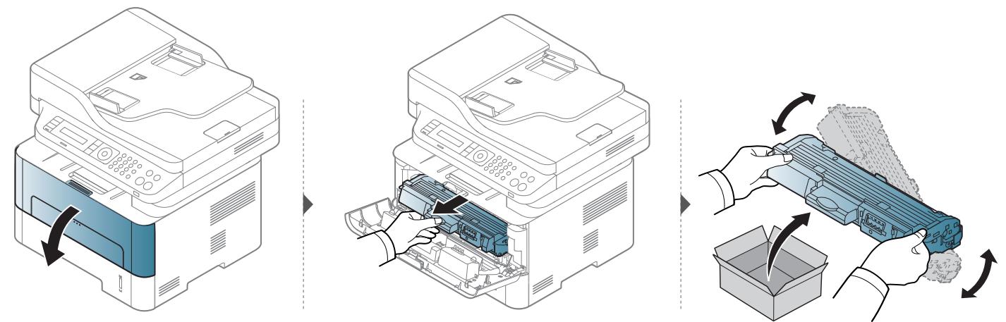 SAMSUNG SL-M2675F - Remplacement de la cartouche de toner - 1