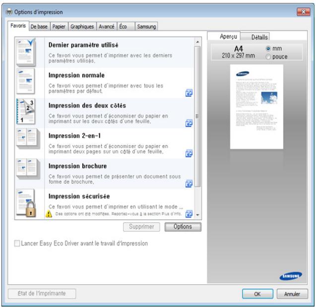SAMSUNG SL-M2675F - Ouverture des préférences d'impression - 3