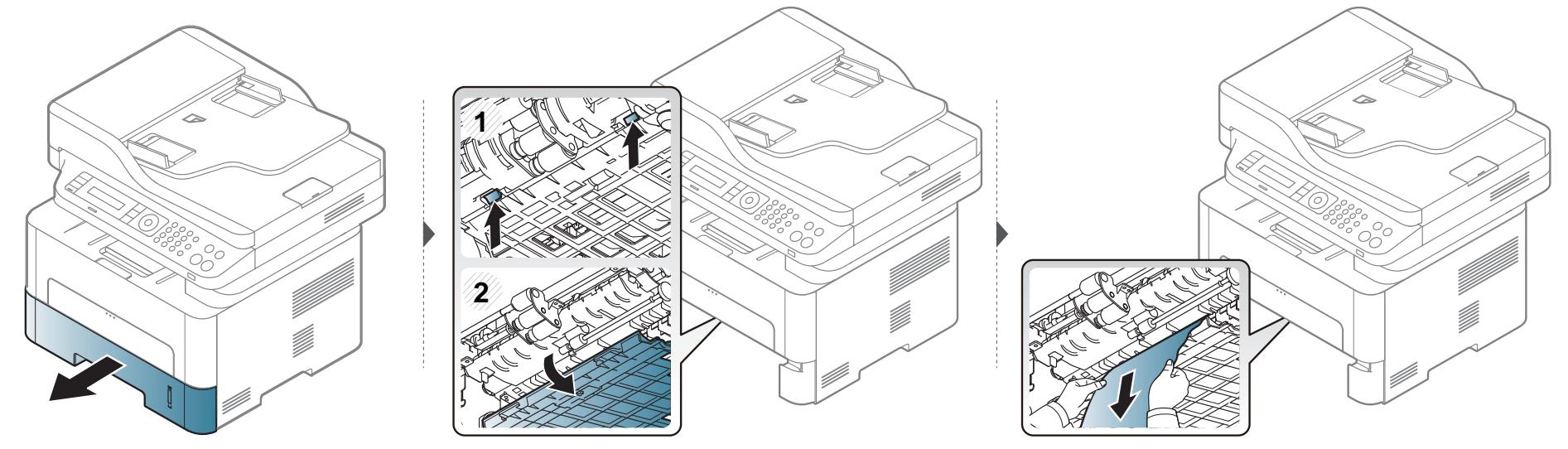 SAMSUNG SL-M2675F - Résolution des bourrages papier - 1