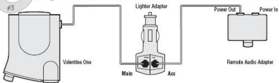 VALENTINE ONE - Installation de l'Adaptateur Audio - 4