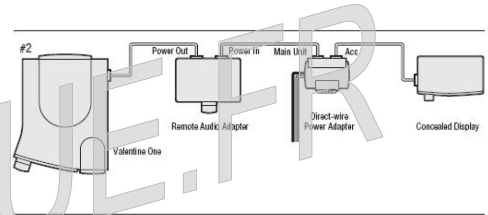 VALENTINE ONE - Installation de l'Adaptateur Audio - 3