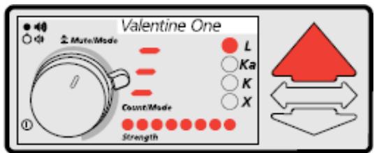 VALENTINE ONE - Comment identifier une alerte au laser ? - 1