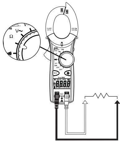 IDEAL 61-746 - Mesure de la résistance (ohms) : - 1