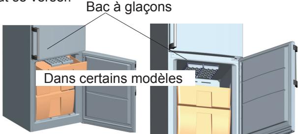 BRANDT BFC639YNX - Bac à glaçons - 1