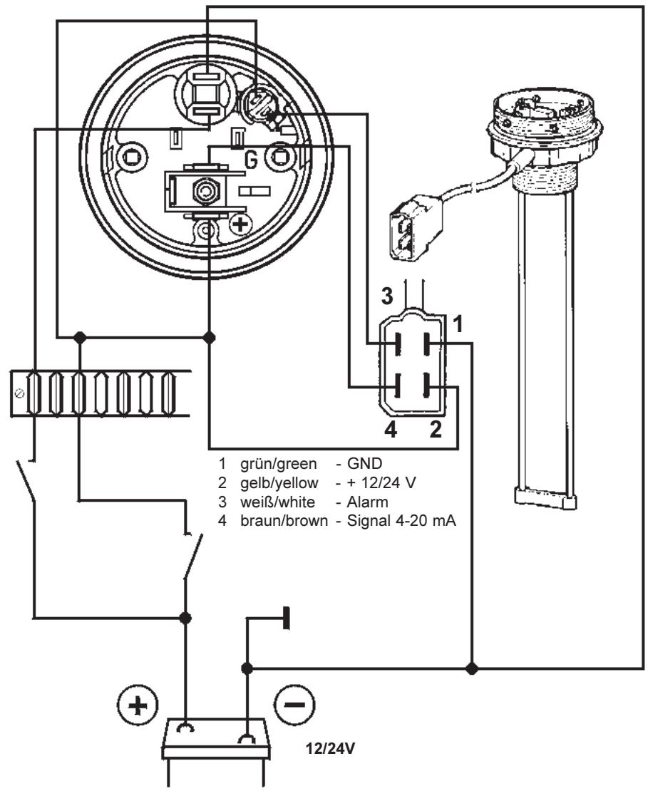 VDO WASTEWATER TANK GAUGE - 1