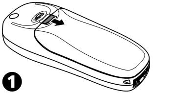 MITSUBISHI TELECOM TRIUM 110 - Retrait de la batterie - 1
