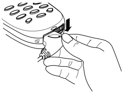 MITSUBISHI TELECOM TRIUM 110 - Déconnexion du kit piétons - 3