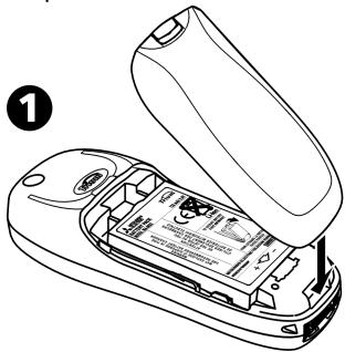 MITSUBISHI TELECOM TRIUM 110 - Mise en place de la batterie - 3