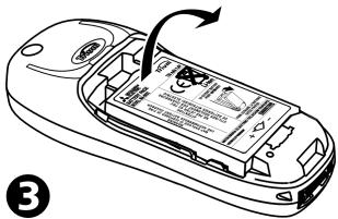 MITSUBISHI TELECOM TRIUM 110 - Retrait de la batterie - 3