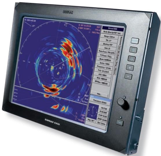 SIMRAD SX90 - Etrave en haut/180° vertical - 1