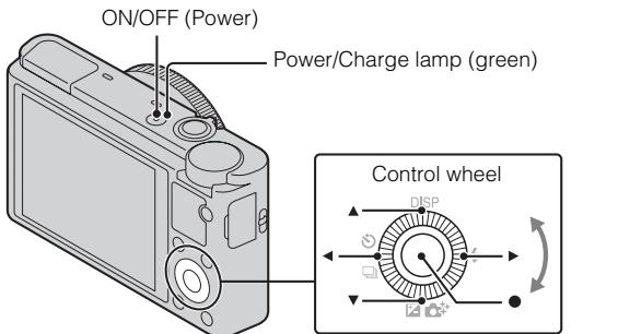 SONY DSC-RX100 - Setting the clock - 1