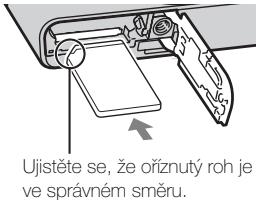 SONY DSC-RX100 - Vložení paměťové karty (prodáva se samostatné) - 2
