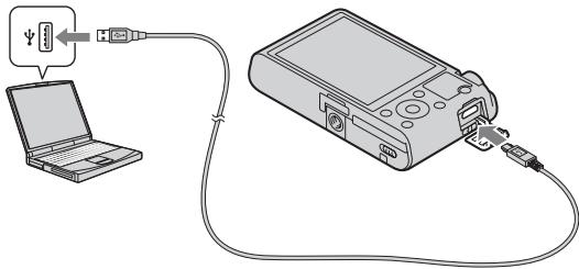 SONY DSC-RX100 - Lade ved à koble til en datamaskin - 1