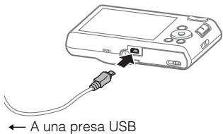 SONY DSC-W830 PACK  : ETUI - Ricarica mediante collegamento a un computer - 1
