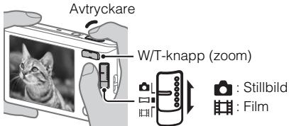 SONY DSC-W830 PACK  : ETUI - Tagning av stillbilder/inspelning av filmer - 1