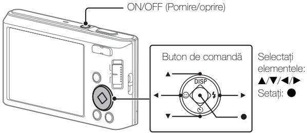 SONY DSC-W830 PACK  : ETUI - Setarea orei - 1