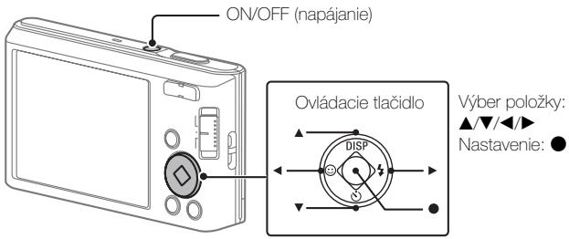 SONY DSC-W830 PACK  : ETUI - Nastaveniečasu - 1