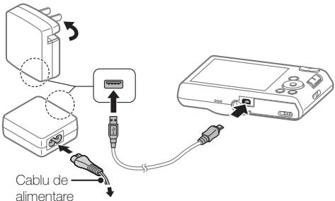 SONY DSC-W830 PACK  : ETUI - Incarcarea bateriei - 1