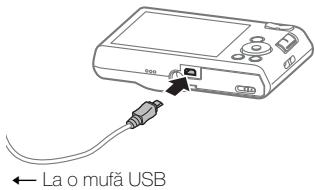 SONY DSC-W830 PACK  : ETUI - Incarcarea prin conectarea la un computer - 1