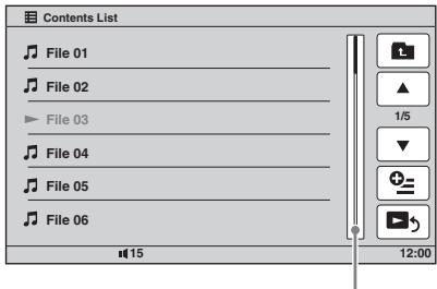 SONY XNV-L77BT TOMTOM - Sélection d'une plage/d'une image/ d'un fichier video - 2