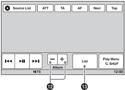 SONY XNV-L77BT TOMTOM - Commandes de la lecture - 5