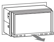 SONY XNV-L77BT TOMTOM - Ausbauendes Geräts - 3