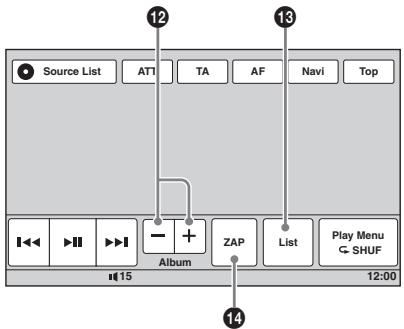 SONY XNV-L77BT TOMTOM - Commandes de la lecture - 3
