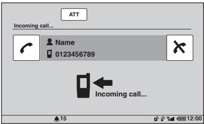 SONY XNV-L77BT TOMTOM - Réception d'appels - 1