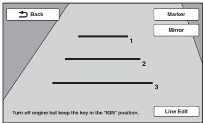 SONY XNV-L77BT TOMTOM - Berühren Sie  um zu blättern, und dann „Rear View Camera Setting". - 1