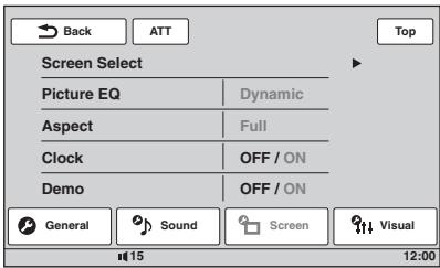 SONY XNV-L77BT TOMTOM - Utilisation des réglages de base - 2