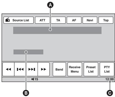 SONY XNV-L77BT TOMTOM - Informationen im Display - 1