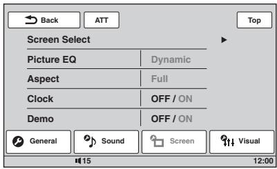SONY XNV-L77BT TOMTOM - Berühren Sie „Screen". - 1