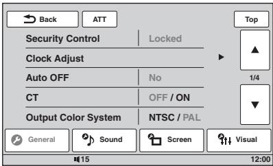 SONY XNV-L77BT TOMTOM - Utilisation des réglages de base - 1