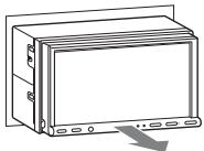 SONY XNV-L77BT TOMTOM - Het apparaat verwijderen - 3