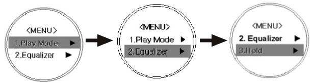NGS MPX - Options du Menu - 1