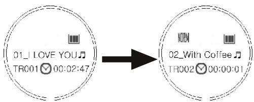 NGS MPX - Pour rechercher un fichier précis en mode play - 1