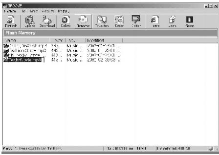 NGS MPX - Effacer un fichier - 1