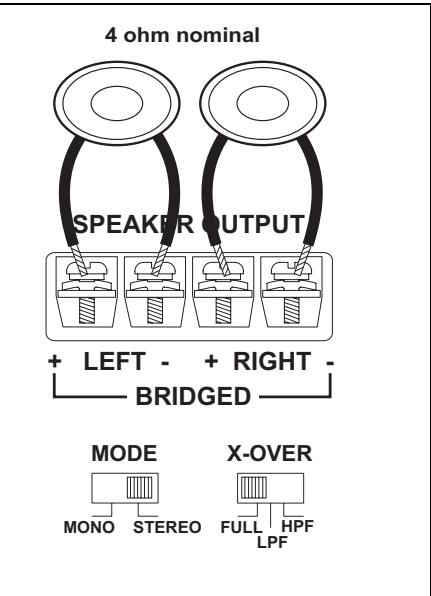 AUDIOVOX POWER AMPLIFIERS 1050 - Power 400/880 - 1