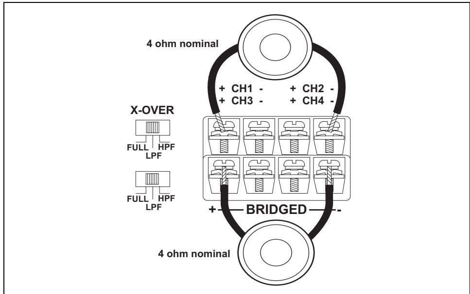AUDIOVOX POWER AMPLIFIERS 1050 - Deux caissons de basse - 1
