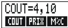 HP 17BII+ - Utilisation du menu mg%c : - 1