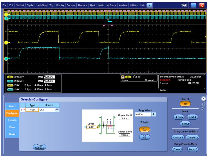 TEKTRONIX DPO5204 - Zoom/Pan - 1