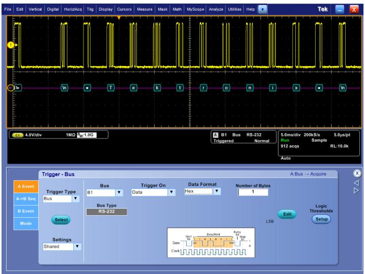 TEKTRONIX DPO5204 - Détction - 1