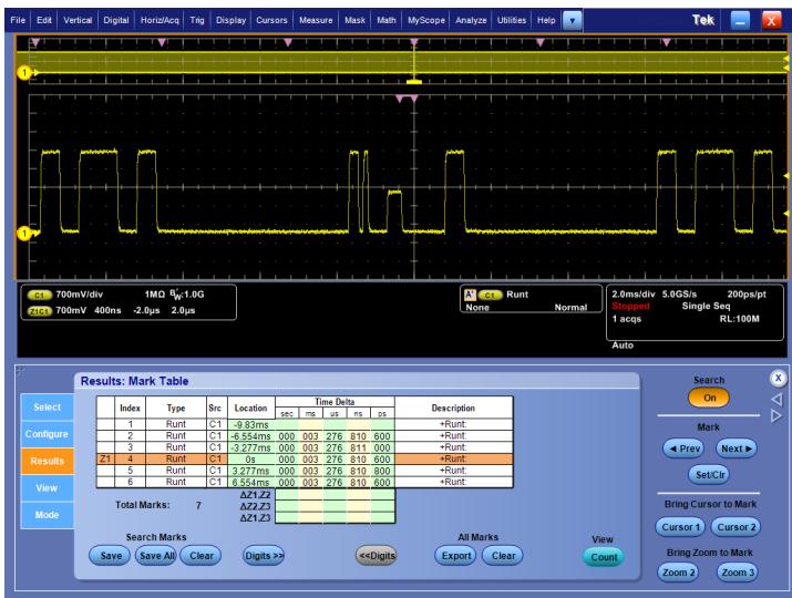 TEKTRONIX DPO5204 - Acquisition - 1