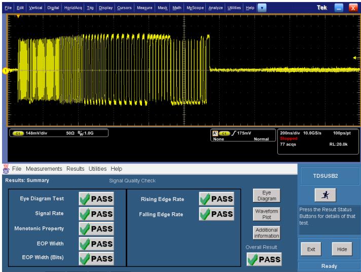 TEKTRONIX DPO5204 - Décodage par bus - 3