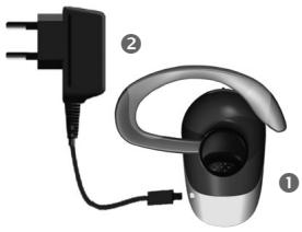 BENQ-SIEMENS HHB-710 - Ladowanie zestawu Bluetooth - 1